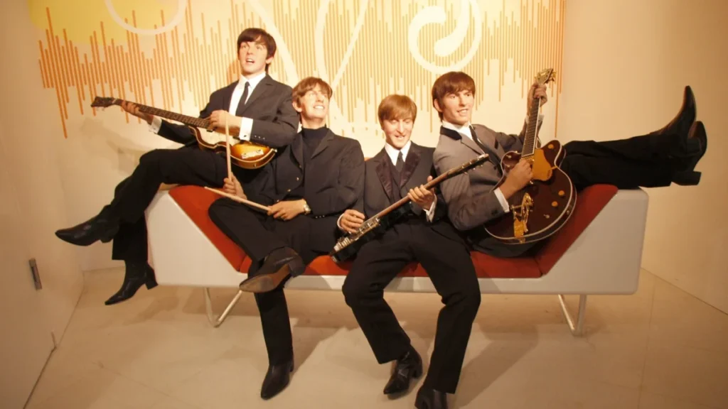 Los integrantes de The Beatles en fotografía de época y rodaje cinematográfico