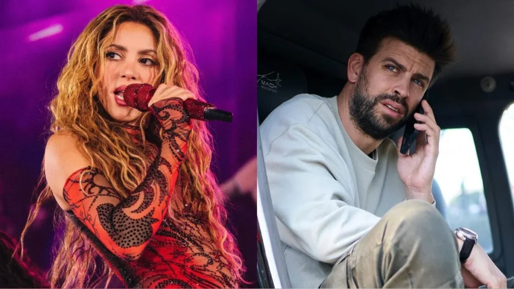 Shakira y Gerard Piqué en una comparecencia judicial en Barcelona