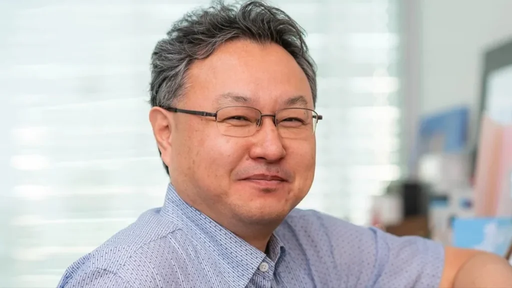 Shuhei Yoshida en un evento internacional de la industria de los videojuegos