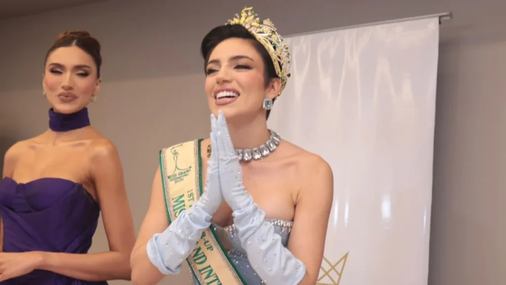 Shyare Andrade primera finalista de Miss Grand International