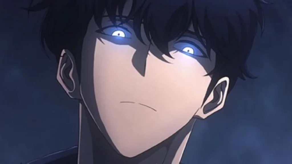 Arte promocional de series de anime de fantasía y acción similares a Solo Leveling