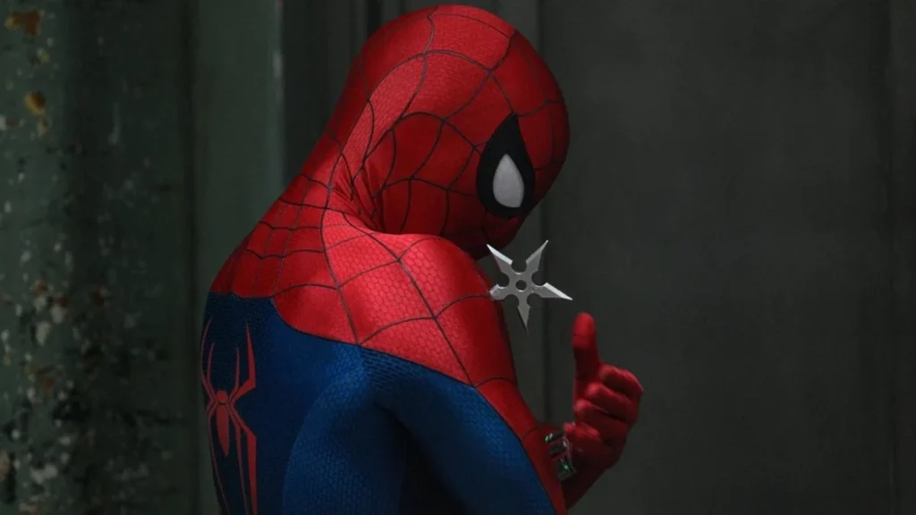 Tom Holland como Spider-Man en las calles de Nueva York