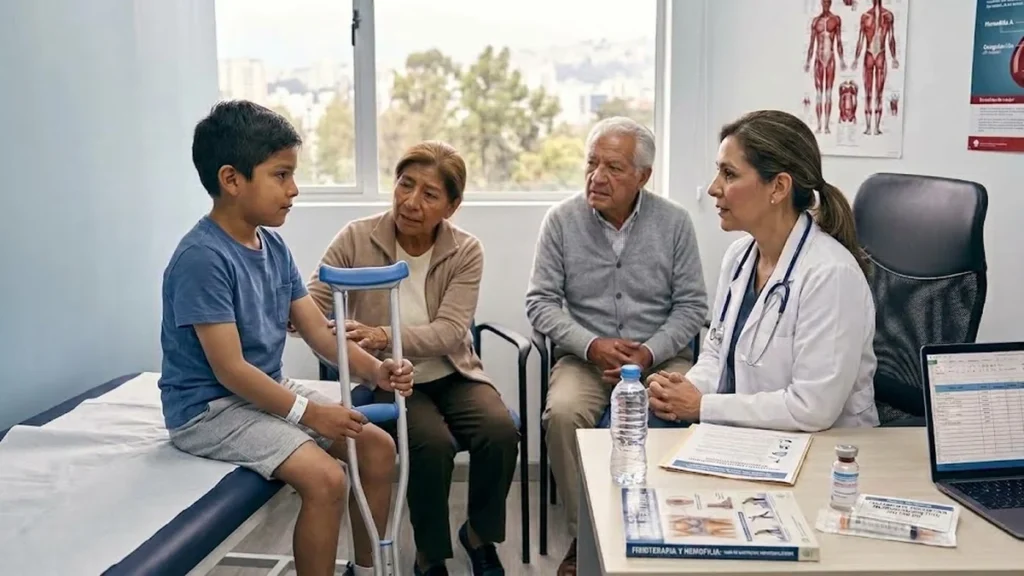 Tratamiento médico especializado para pacientes con hemofilia