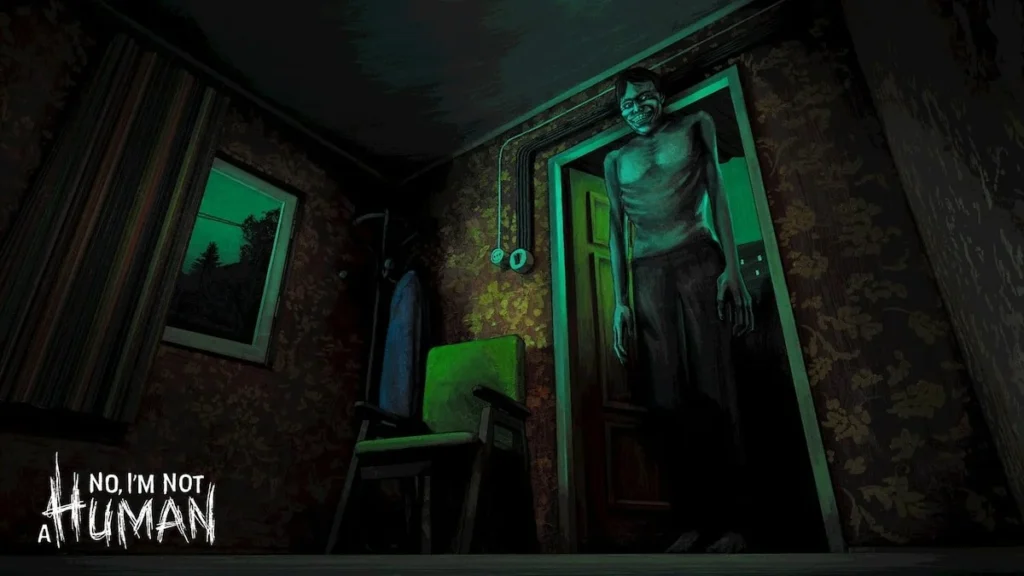 Captura conceptual del videojuego indie No, Im not a Human