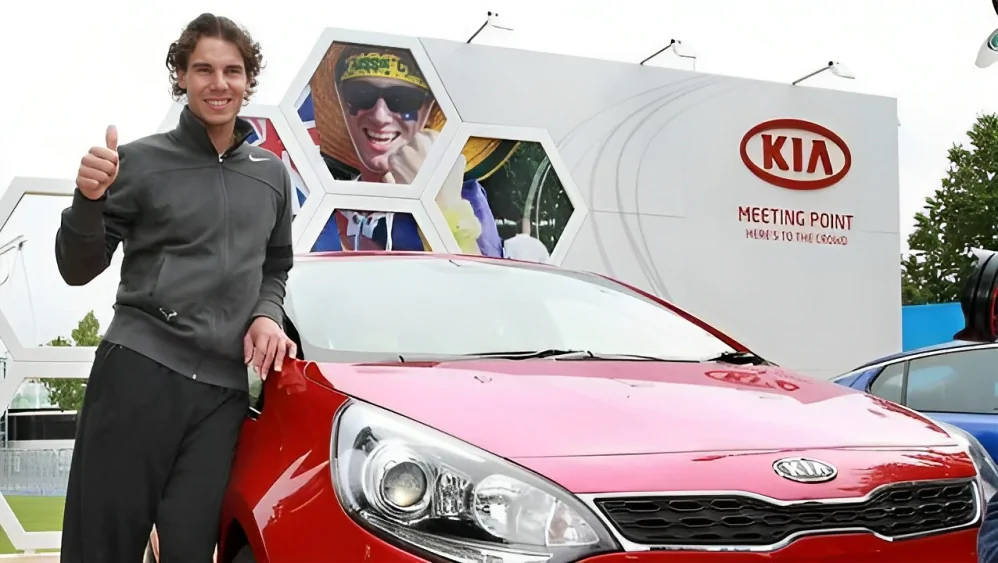 Rafa Nadal y Kia