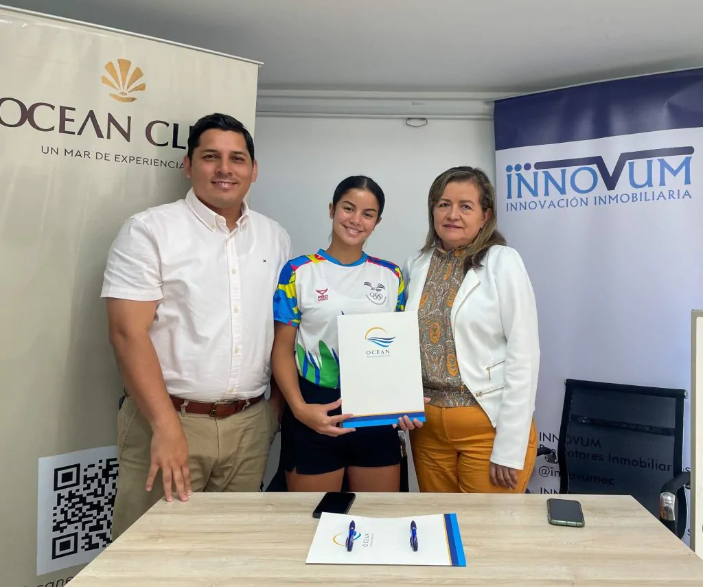 Ocean Club está respaldando a la talentosa tenista María Emilia Quintana a través de un sólido patrocinio deportivo