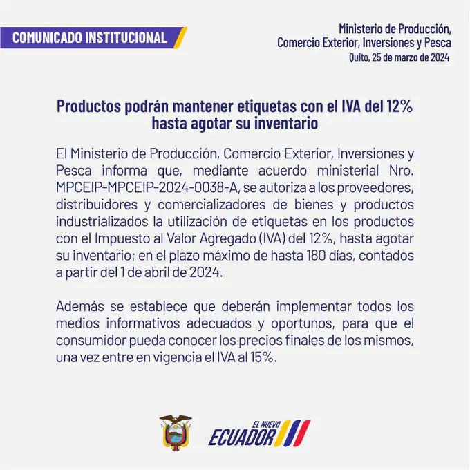 Ministerio de Producción