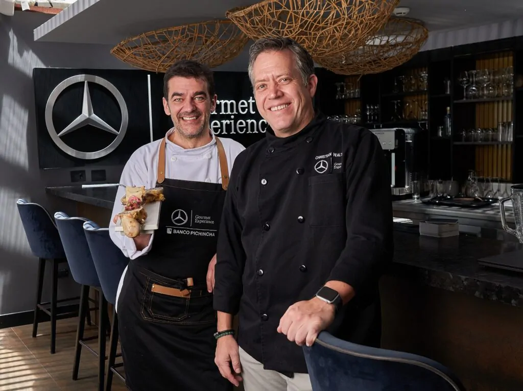 Mercedes Benz Gourmet Experience presenta módulo con Daniel López, laureado con 2 Soles en la Guía Repsol y hasta 2 Estrellas Michelin.