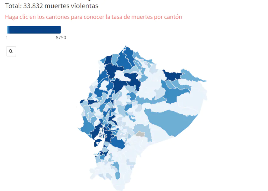 Cantones sin asesinatos en Ecuador: descubre los 25 lugares más seguros del país desde 2010. Seguridad y tranquilidad garantizadas