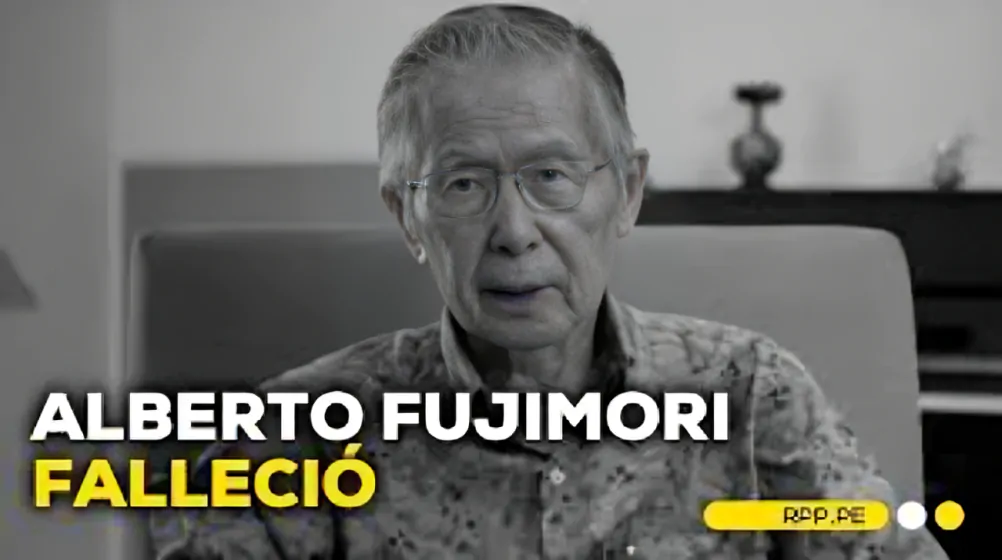 Alberto Fujimori fallece a los 86 años por complicaciones de salud, marcando el final de su vida política.