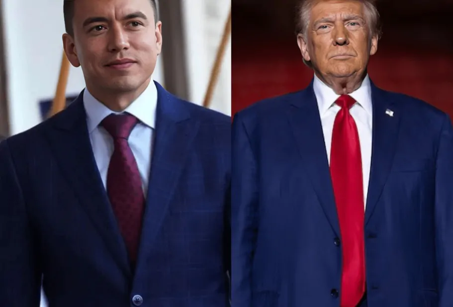 Daniel Noboa; Donald Trump