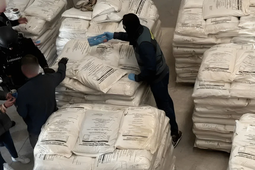 Ecuador protagonista en red criminal desmantelada en Europa