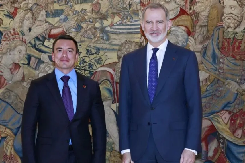 Daniel Noboa Felipe VI
