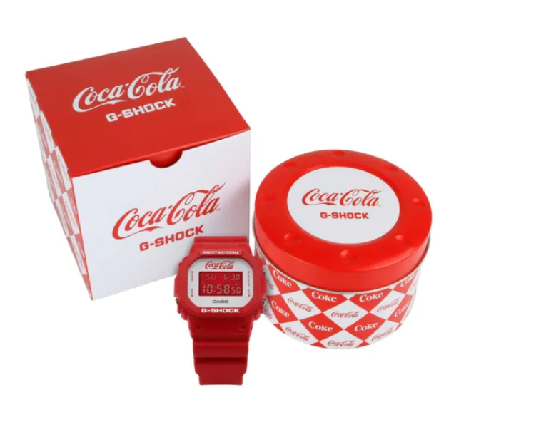 Coca-Cola colabora con casio