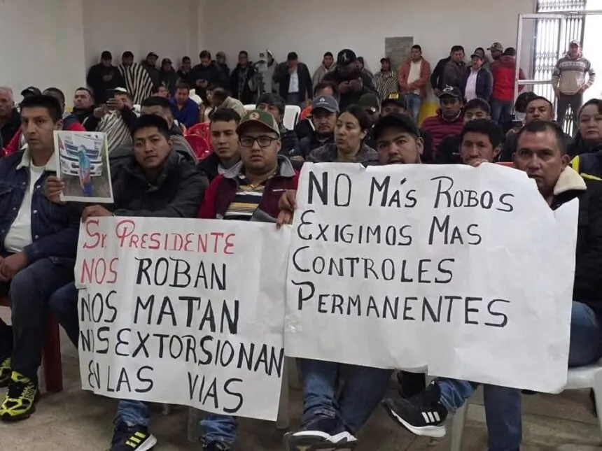 Transportistas de Carchi