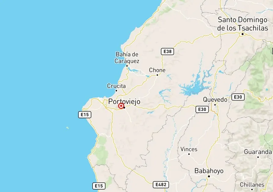 actividad sísmica en Manabí