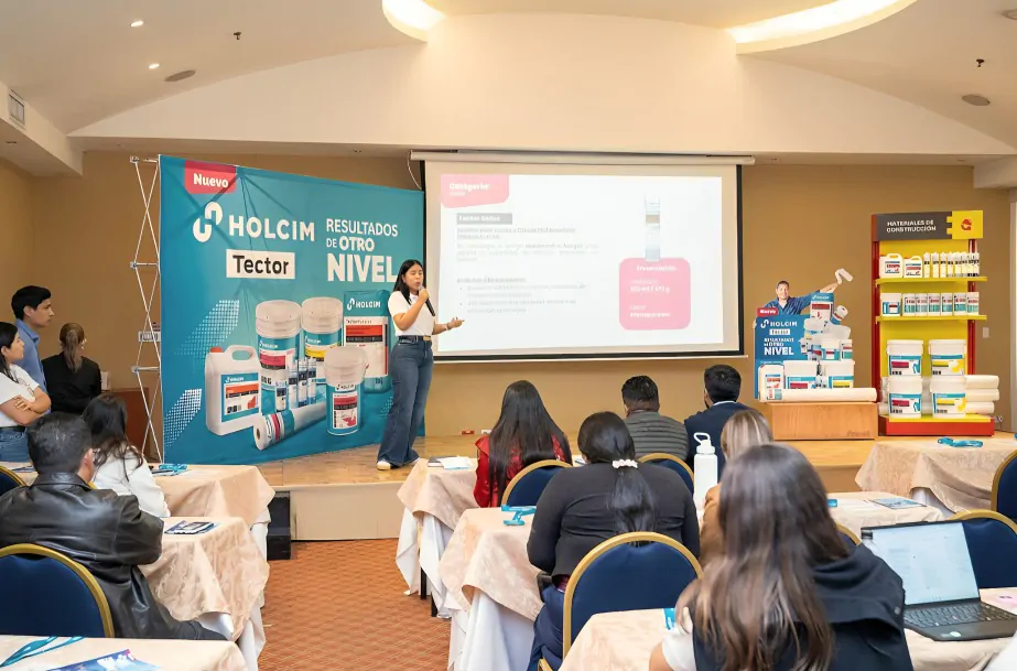Holcim Ecuador presenta Tector