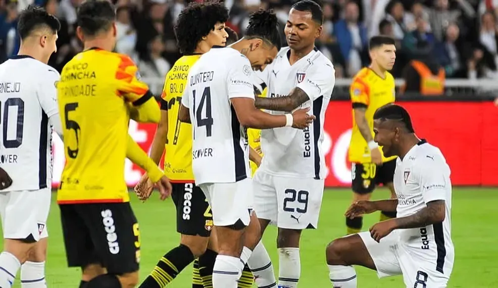Liga de Quito derrota a Barcelona SC