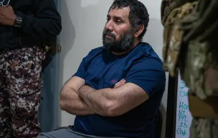 Alias Fito tras su recaptura en junio de 2025
