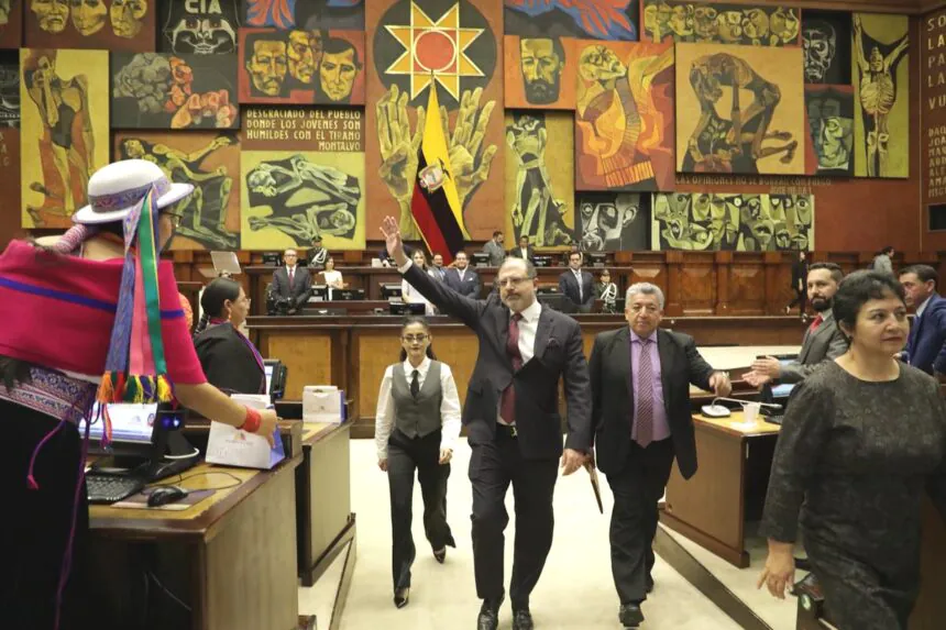 Pleno de la Asamblea Nacional durante su primera sesión del periodo 2025-2029.