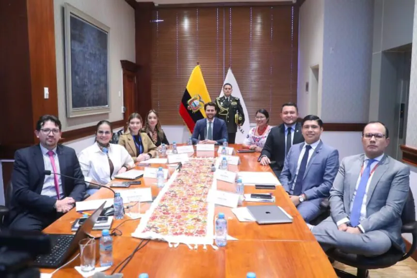 Sesión del CAL durante el envío del tercer proyecto urgente de Daniel Noboa a la Comisión de Desarrollo Económico