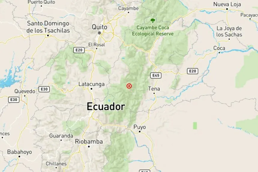 un temblor se sintió en Ecuador