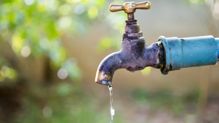 corte de agua