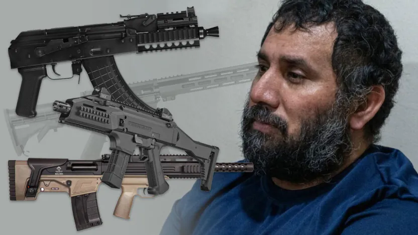 Esquema del tráfico de armas de 'Fito' y su red criminal vinculada a Los Choneros