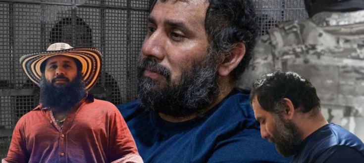Alias Fito durante audiencia judicial en la Corte Nacional por su extradición a EE. UU