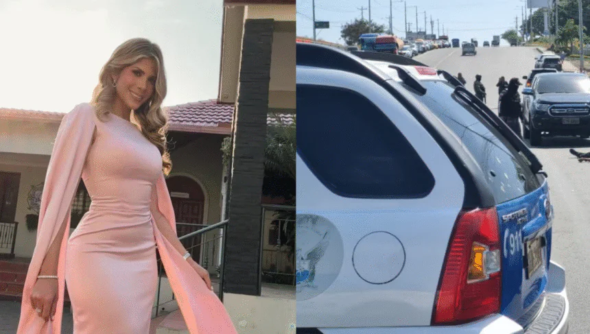 Policía custodia escena del crimen tras ataque vinculado a Los Lobos en Manta