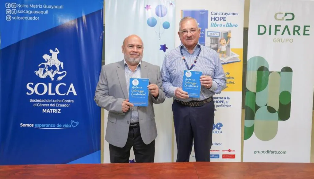 El hospital onco-pediátrico HOPE avanza gracias a la venta del libro de Carlos Cueva, que destina fondos para su construcción.