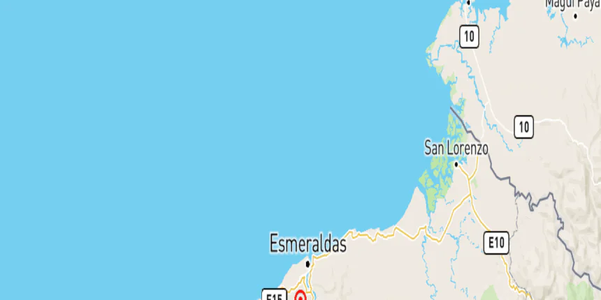 Esmeraldas tras el sismo del 8 de julio de 2025