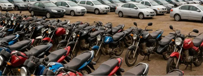 ATM de Guayaquil subastará más de 2 000 motos
