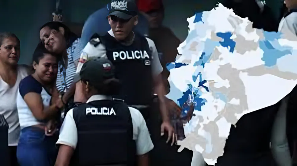 La reducción de homicidios en Ecuador alcanzó el 15 % en 2024. La Policía reporta menos crímenes, más capturas y miles de operativos.